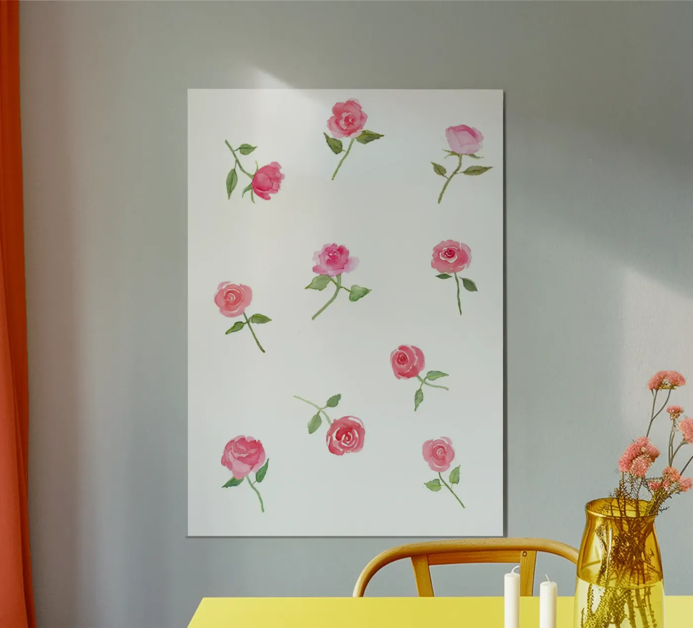 Rose eleganti poster da Farbwelten