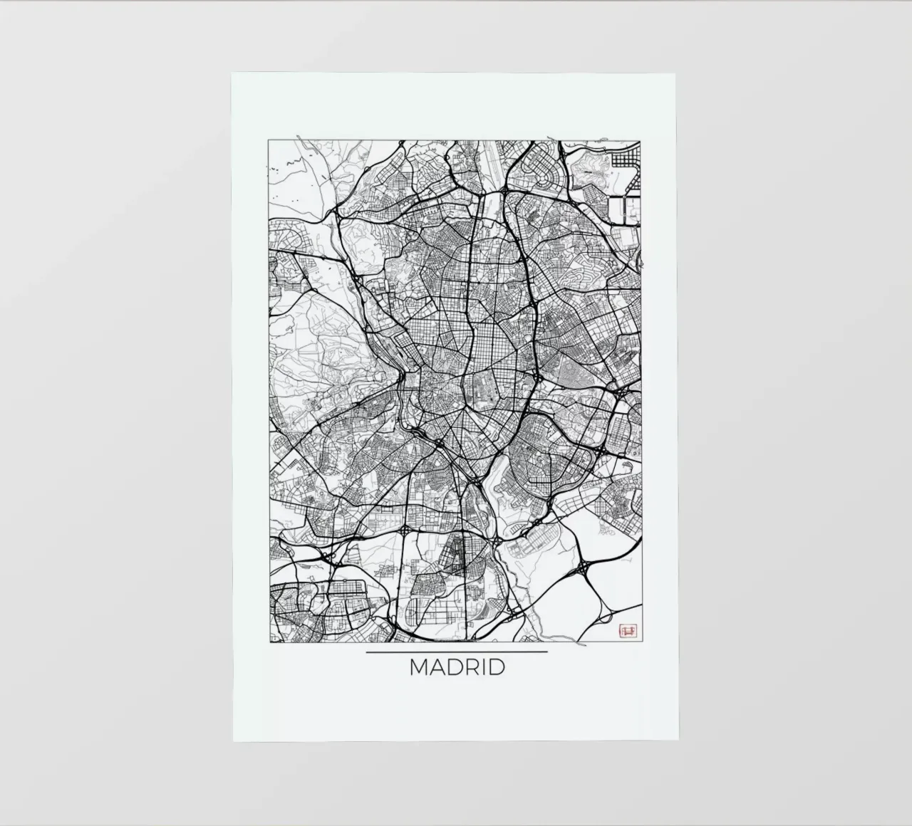 Madrid Minimal telo in pvc da Hubert Roguski