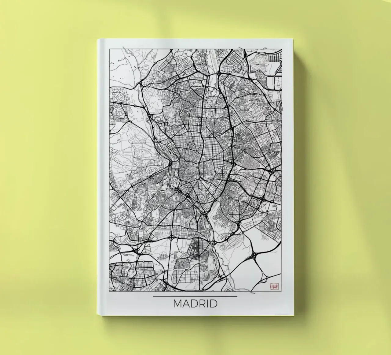 Madrid Minimal notebook by Hubert Roguski