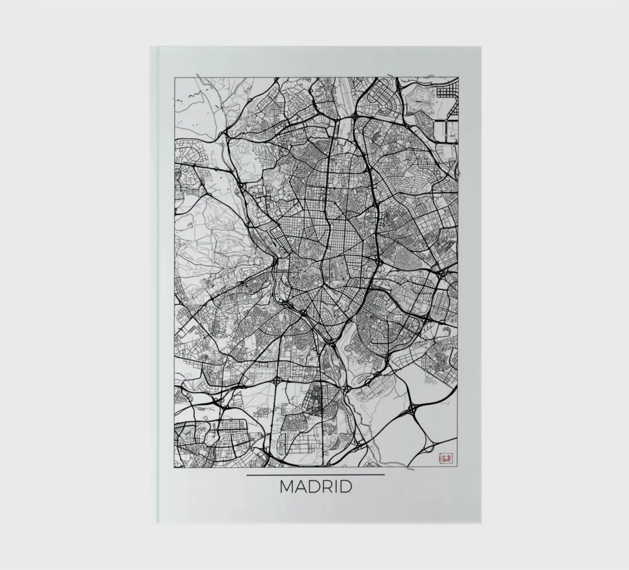 Madrid Minimal notebook by Hubert Roguski