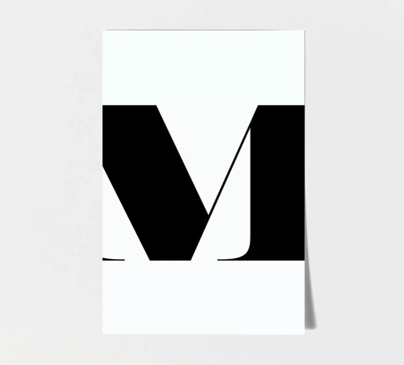 M sticker sheet by Mottos by Sinan Saydik