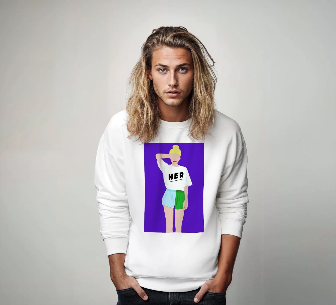 Her II sudadera de Céleste Wallaert