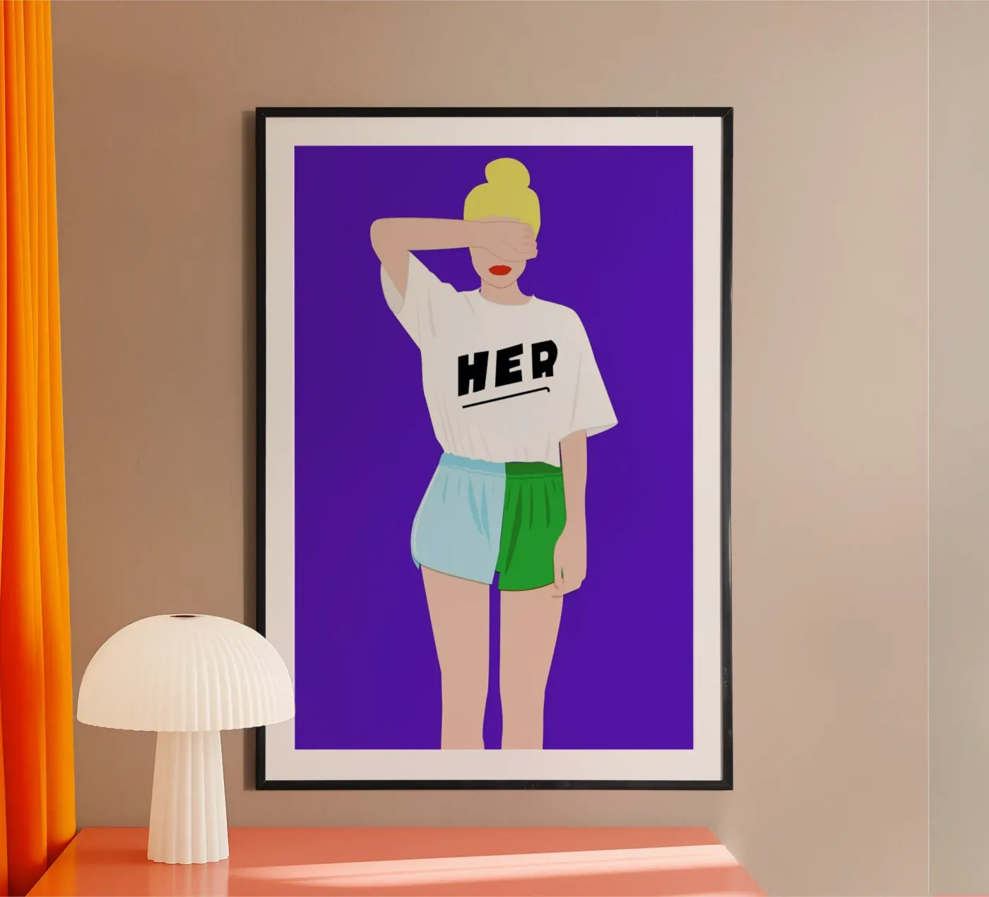 Her II poster da Céleste Wallaert