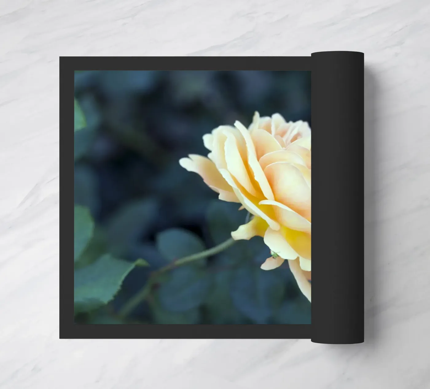 Rose Fußmatte von corvinamedia.design