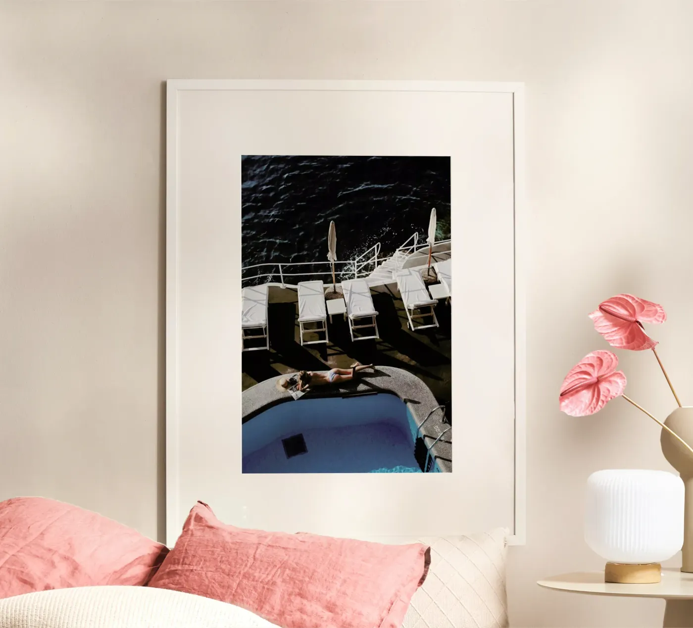 Swimming Pool poster van NET Talents GmbH