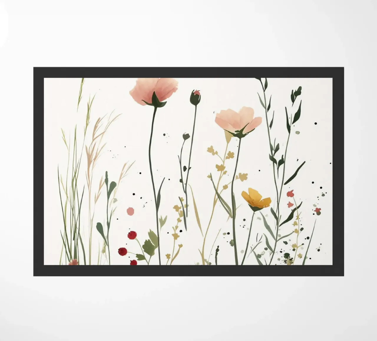 Soft Meadow doormat by KidzStudio