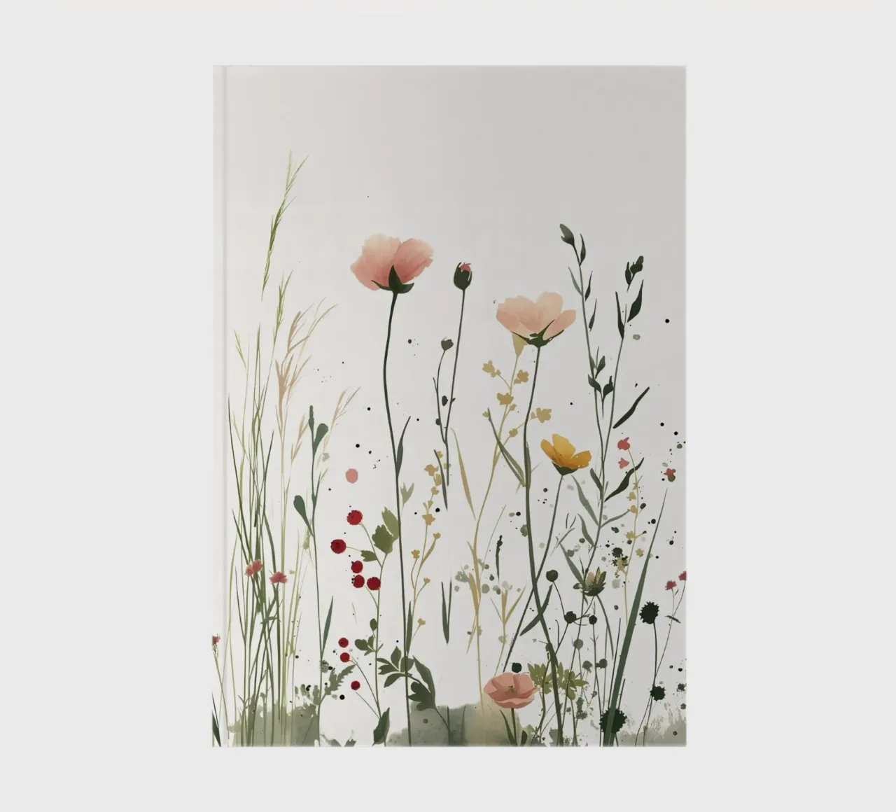 Soft Meadow notebook by KidzStudio