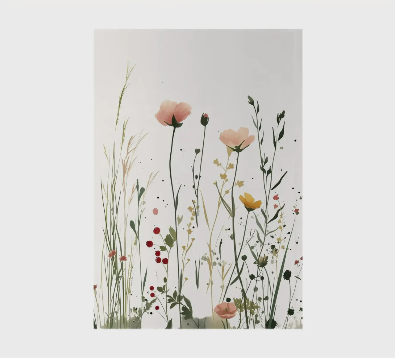 Soft Meadow notebook by KidzStudio