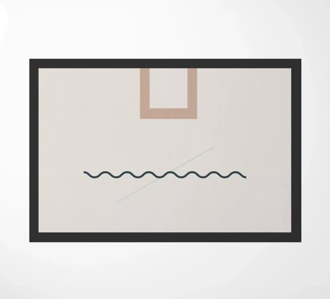 Dual Fußmatte von STUDIO LEEMO