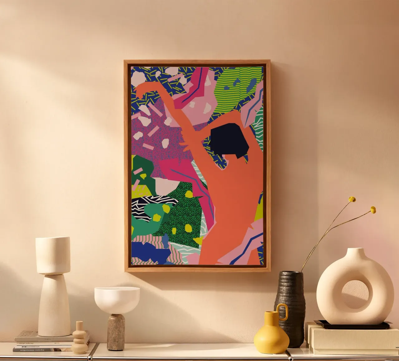 Thread Together canvas by Mariery Young