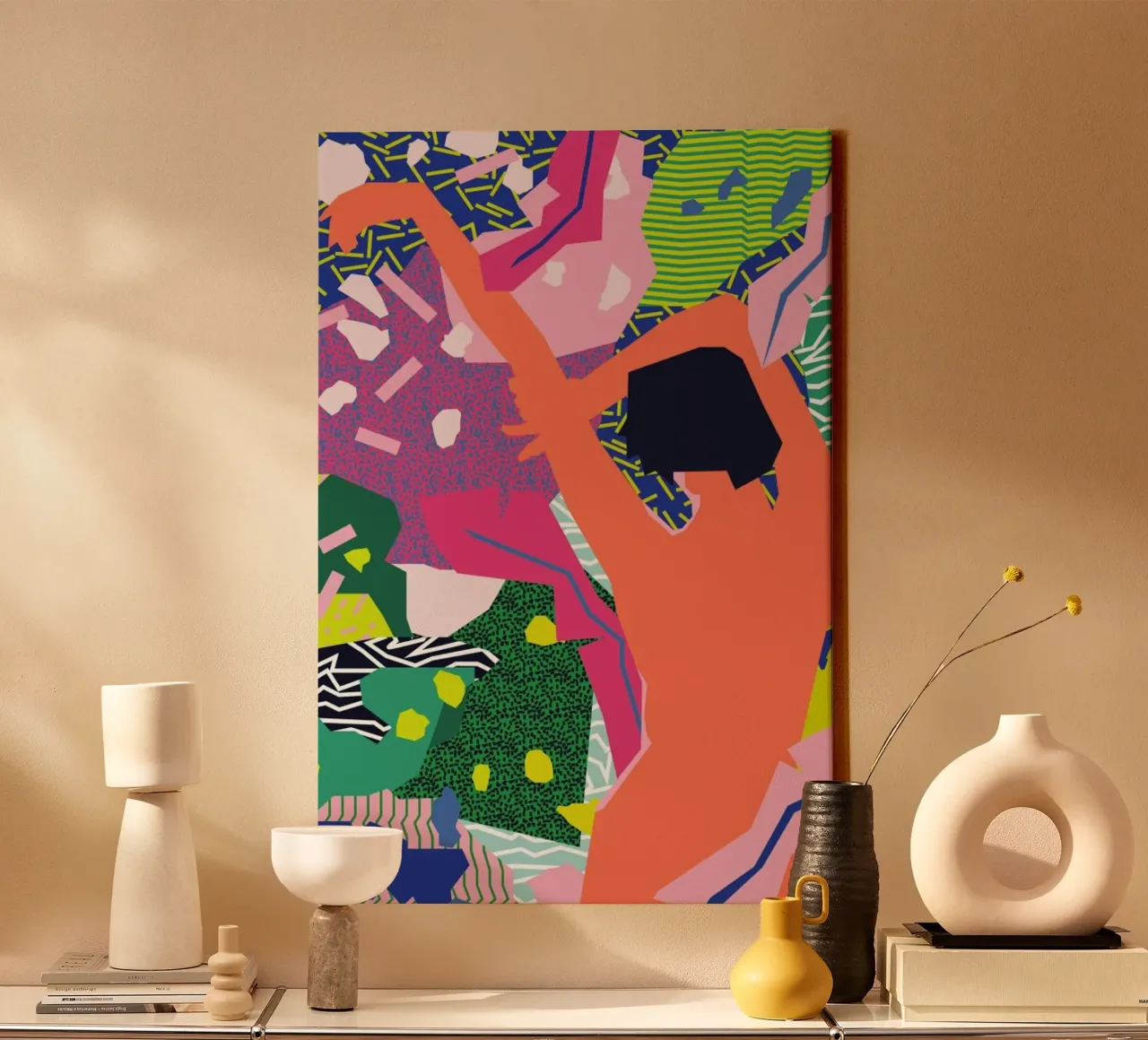 Thread Together canvas by Mariery Young