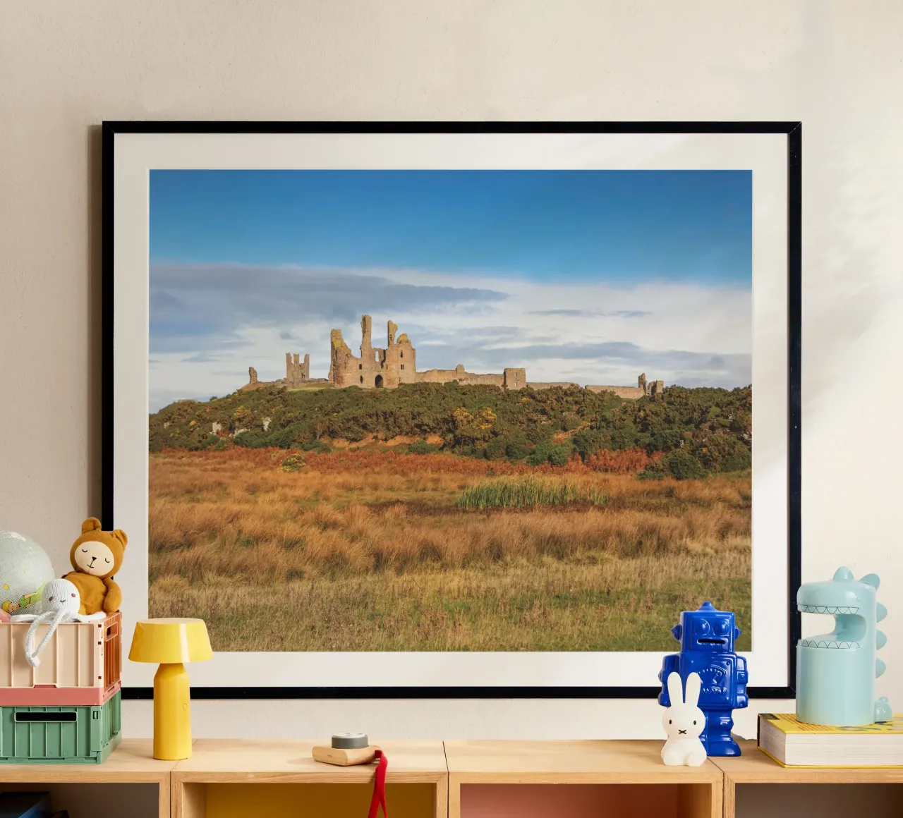Dunstanburgh Castle carta hahnemühle da Dave Hare Photography