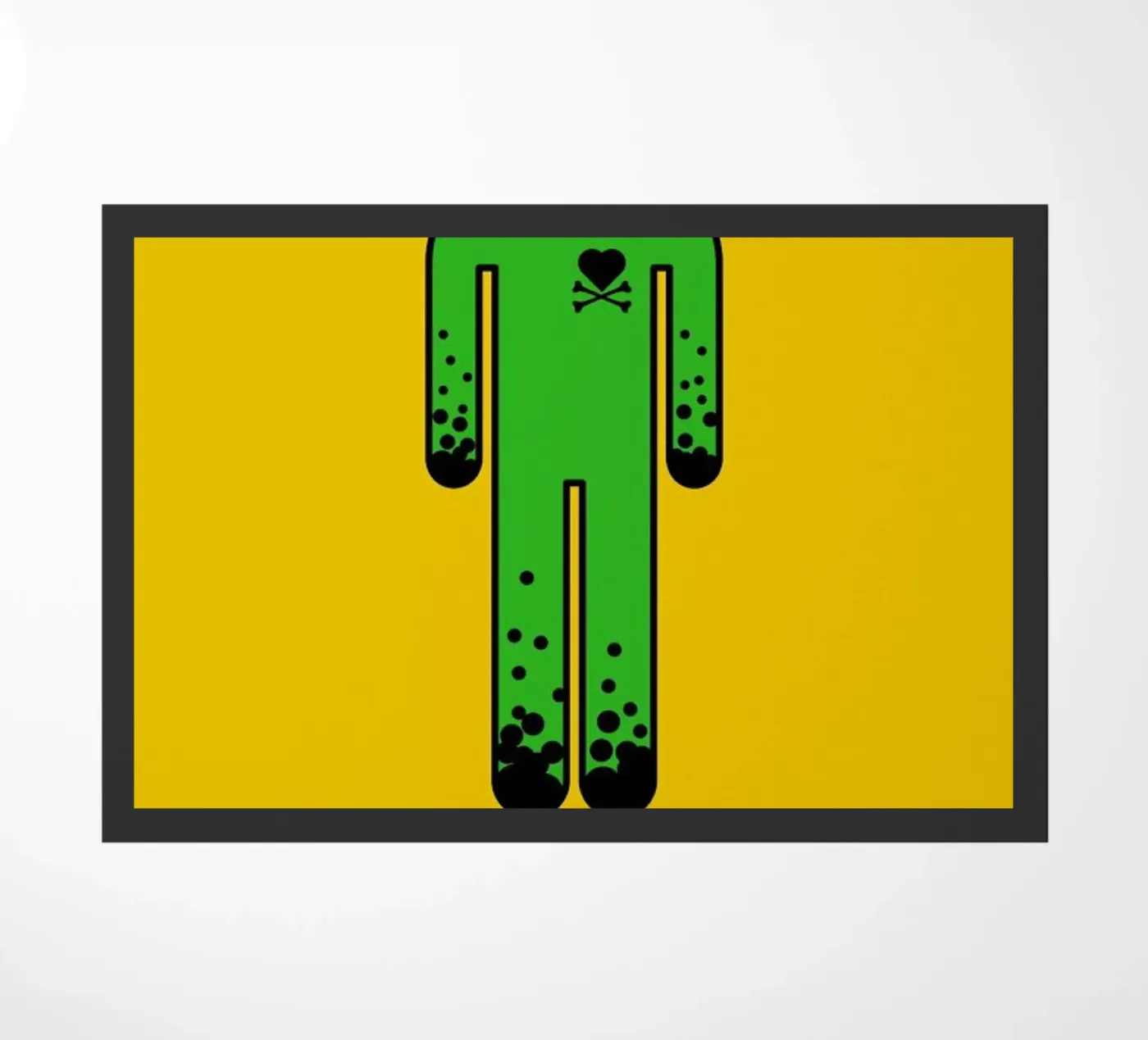 Toxic Fußmatte von Viktor Hertz