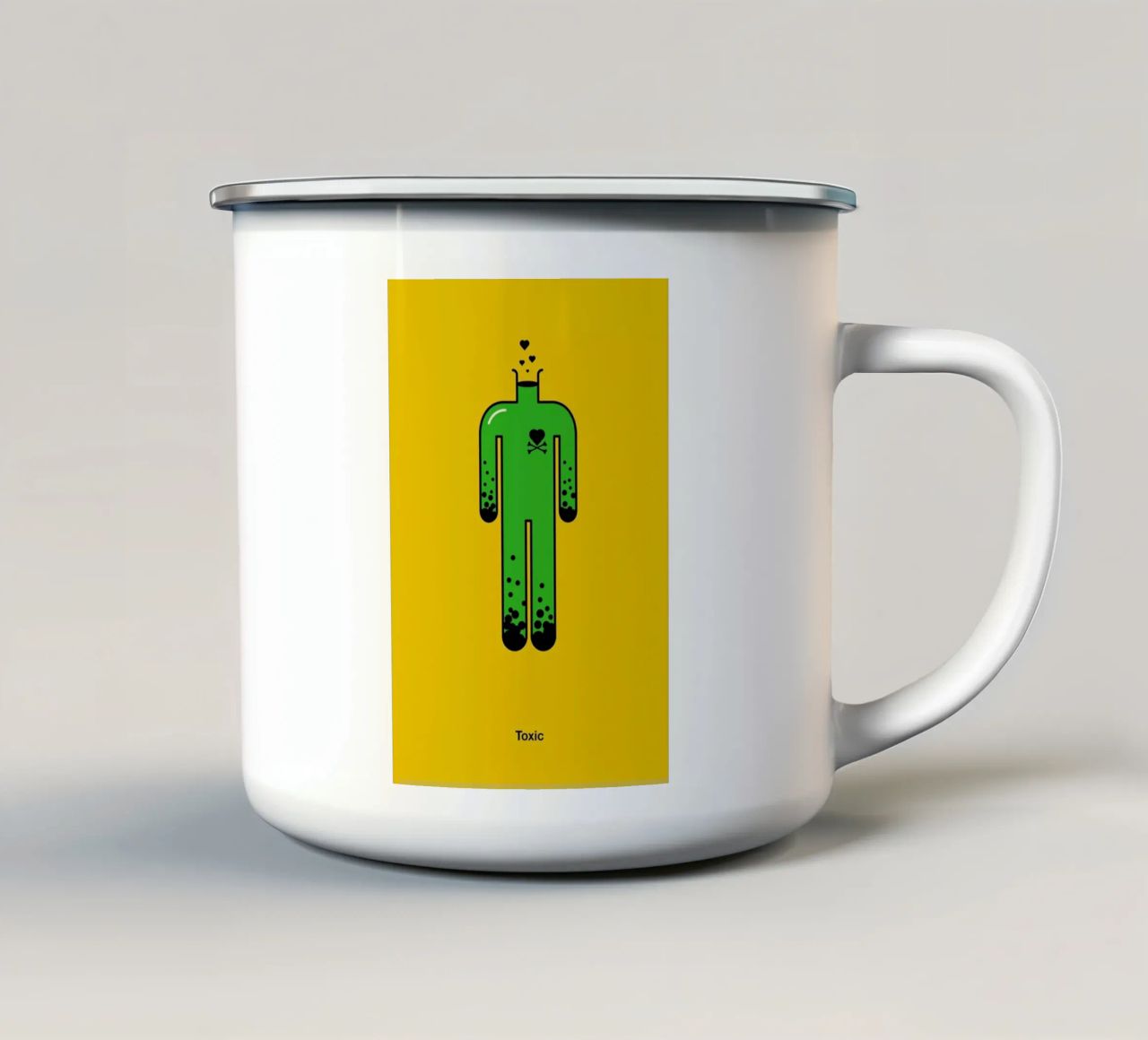 Toxic tazza in smalto da Viktor Hertz