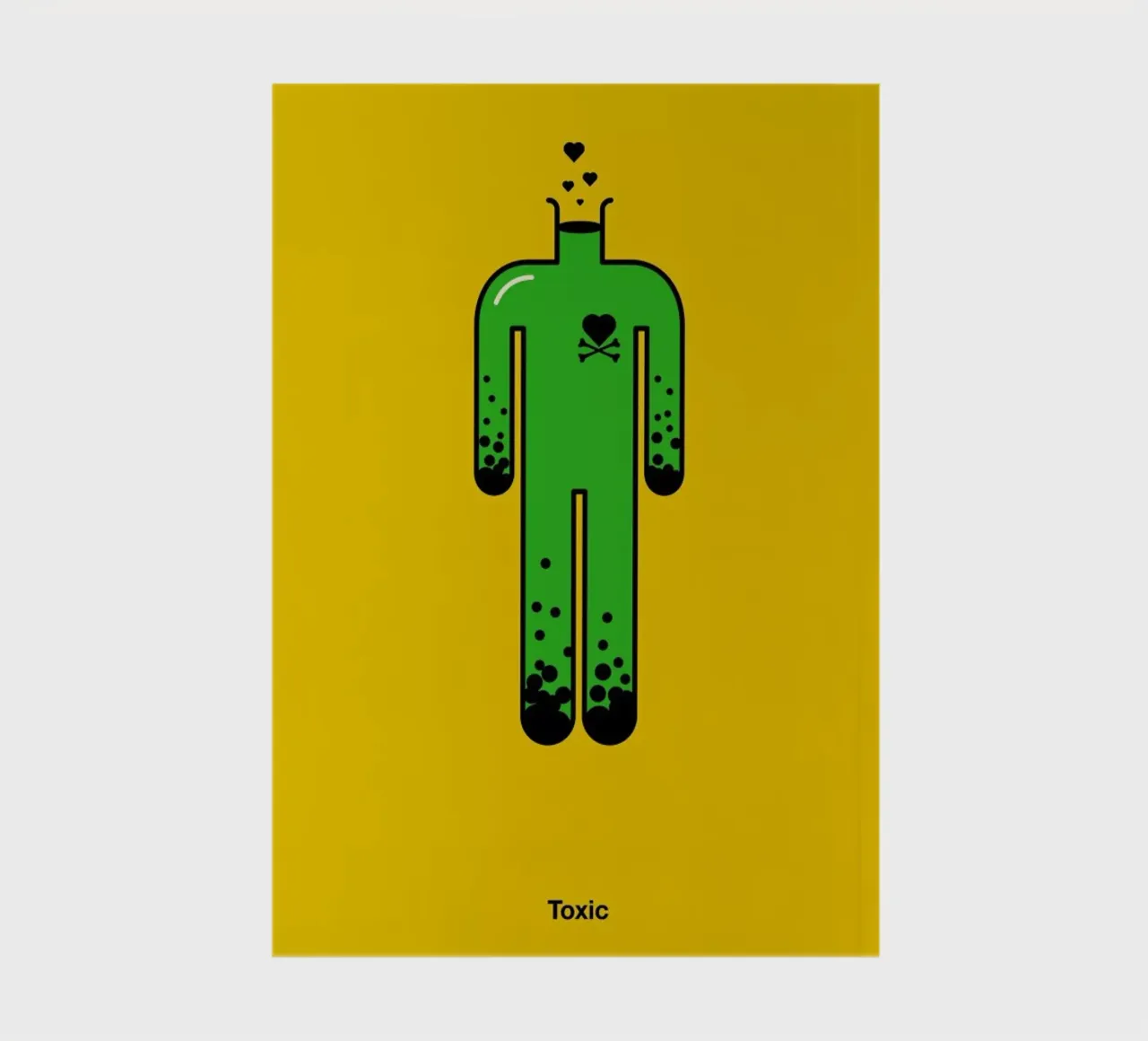 Toxic notebook by Viktor Hertz