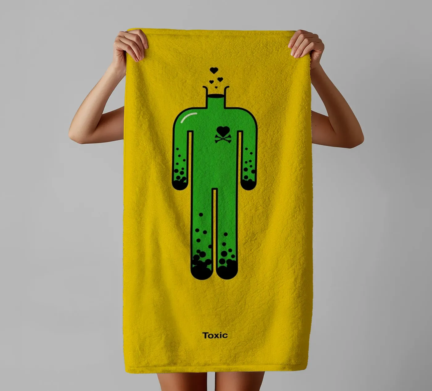 Toxic towel by Viktor Hertz