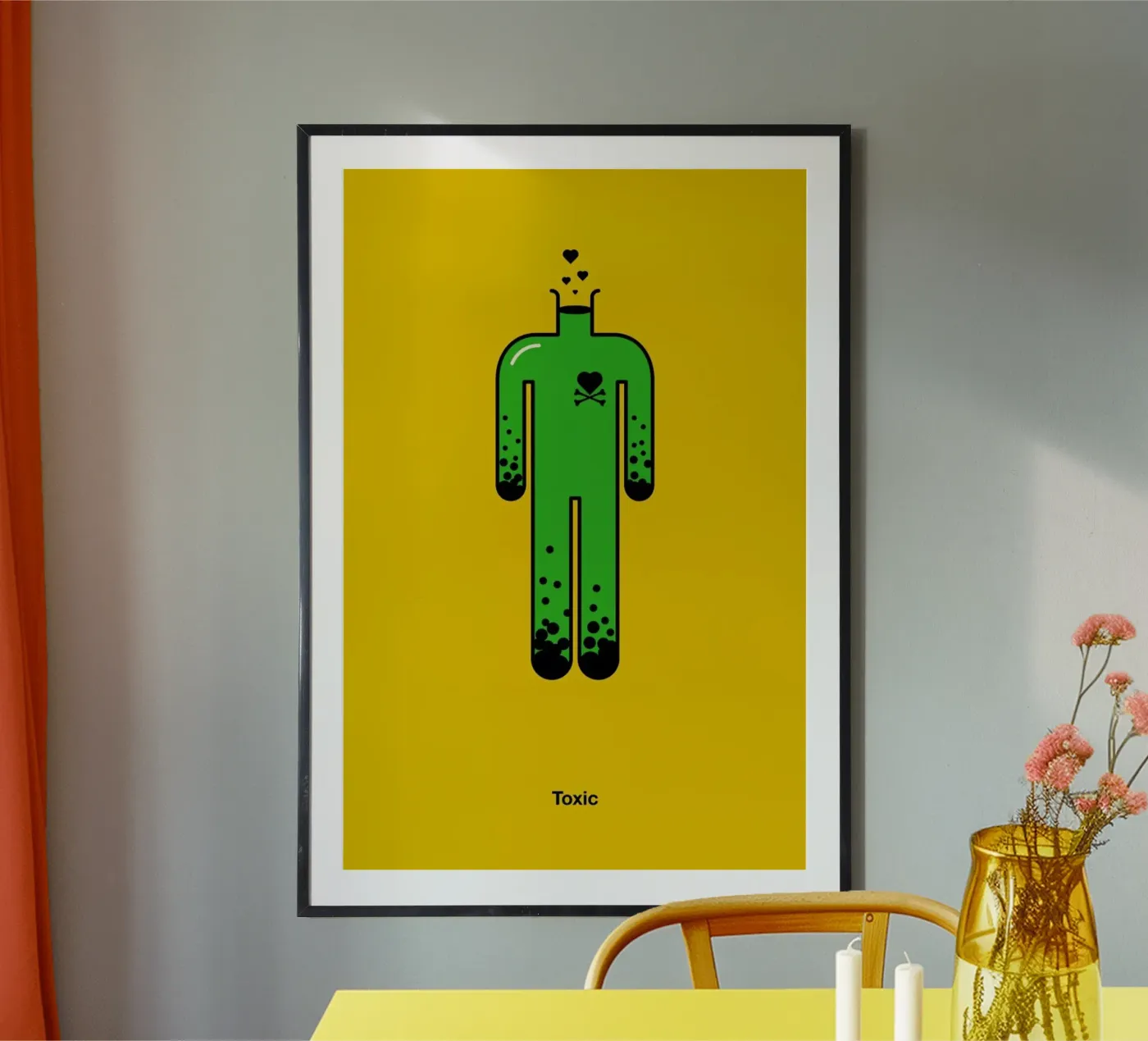 Toxic Poster von Viktor Hertz