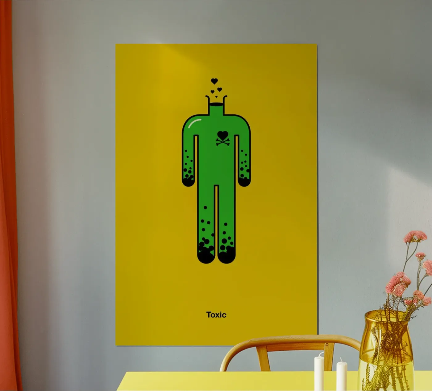 Toxic Poster von Viktor Hertz