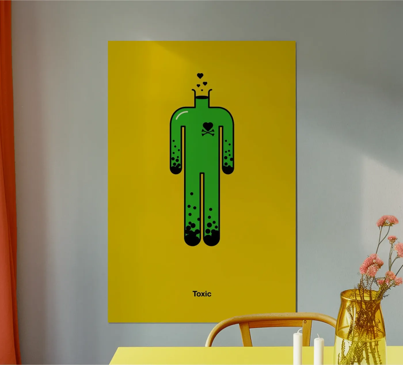 Toxic Poster von Viktor Hertz