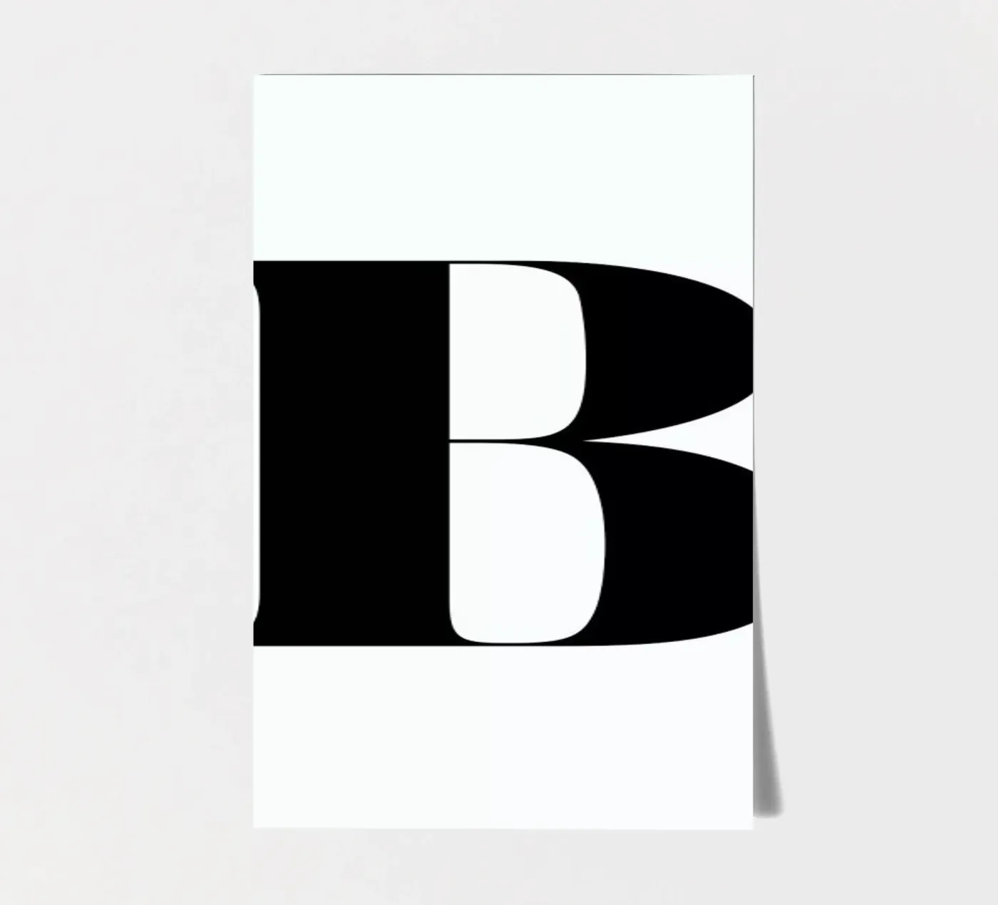 B stickervel van Mottos by Sinan Saydik