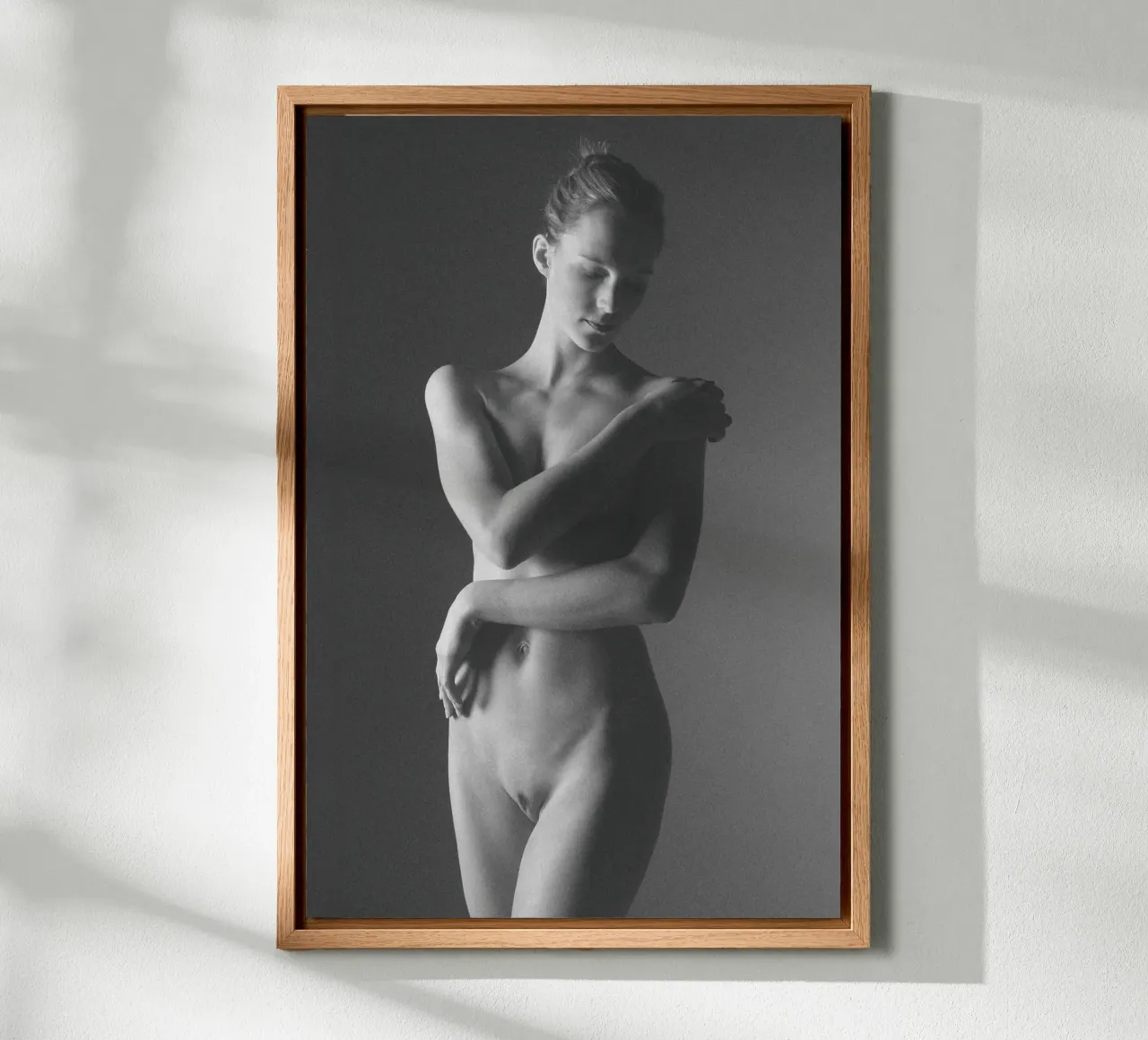 Joceline Mono tela con Cornice a cassetta da Dave Hare Photography