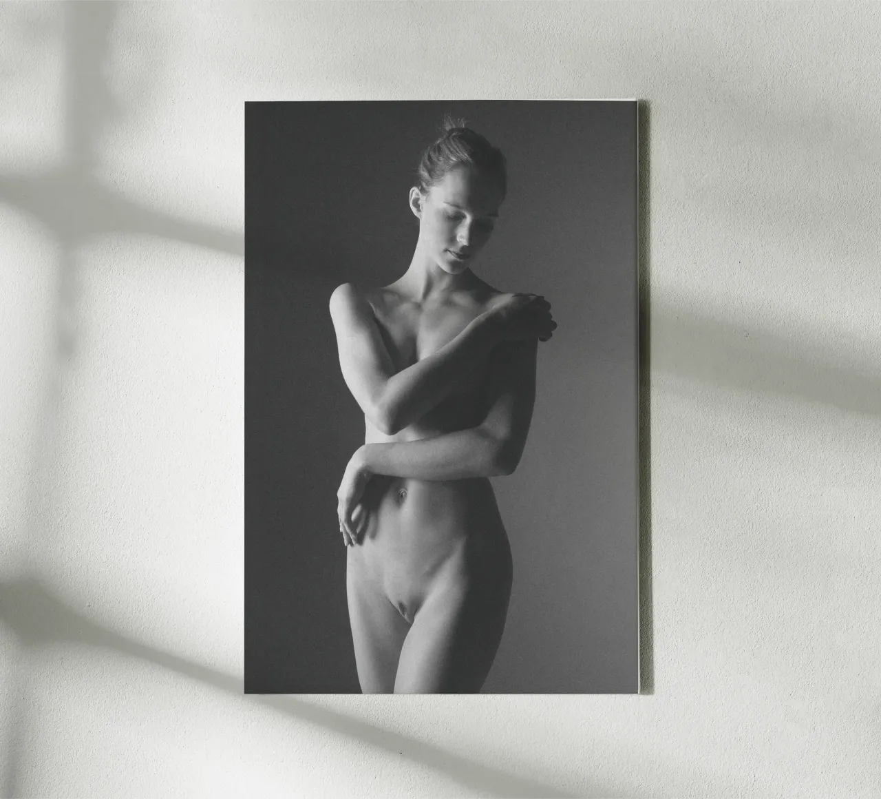 Joceline Mono tela con Cornice a cassetta da Dave Hare Photography