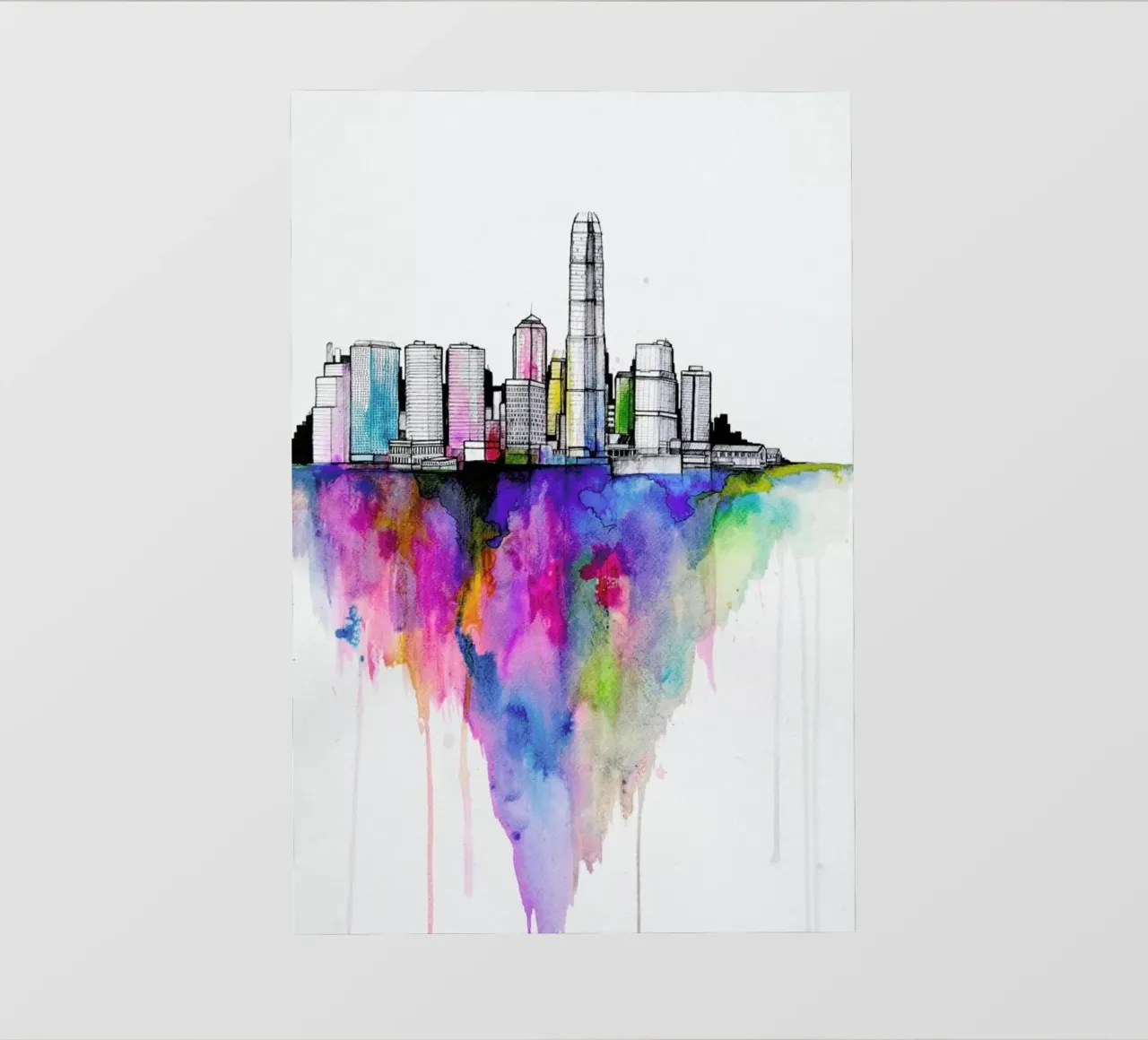 Monolith II telo in pvc da Marc Allante