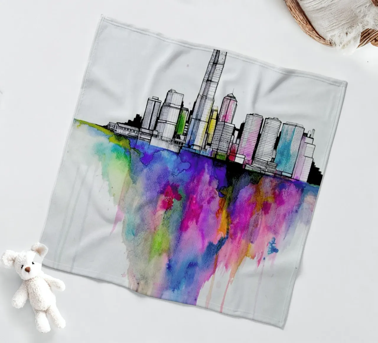 Monolith II coperta in pile da Marc Allante