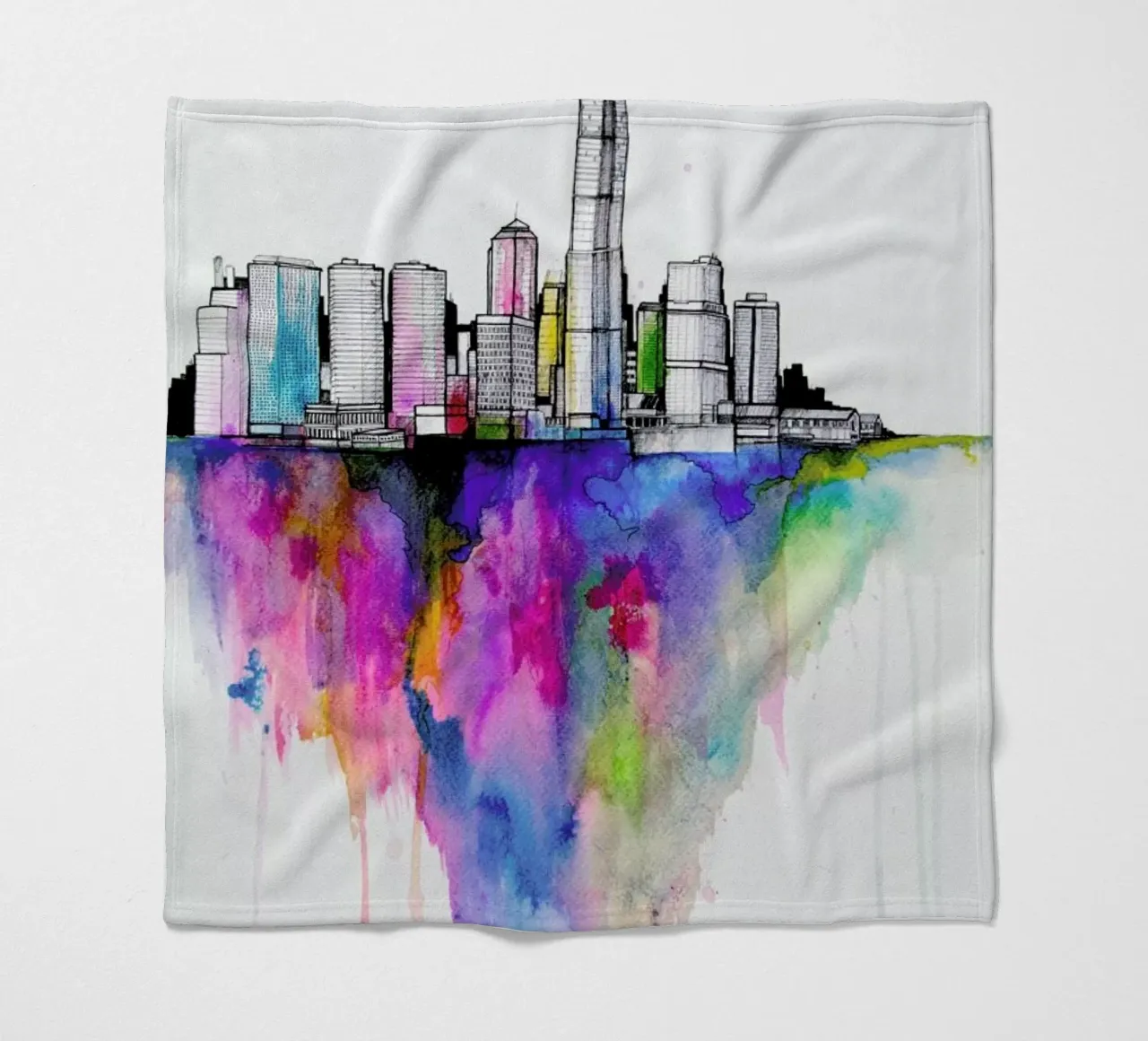 Monolith II coperta in pile da Marc Allante