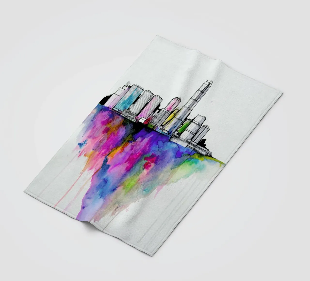 Monolith II coperta in pile da Marc Allante