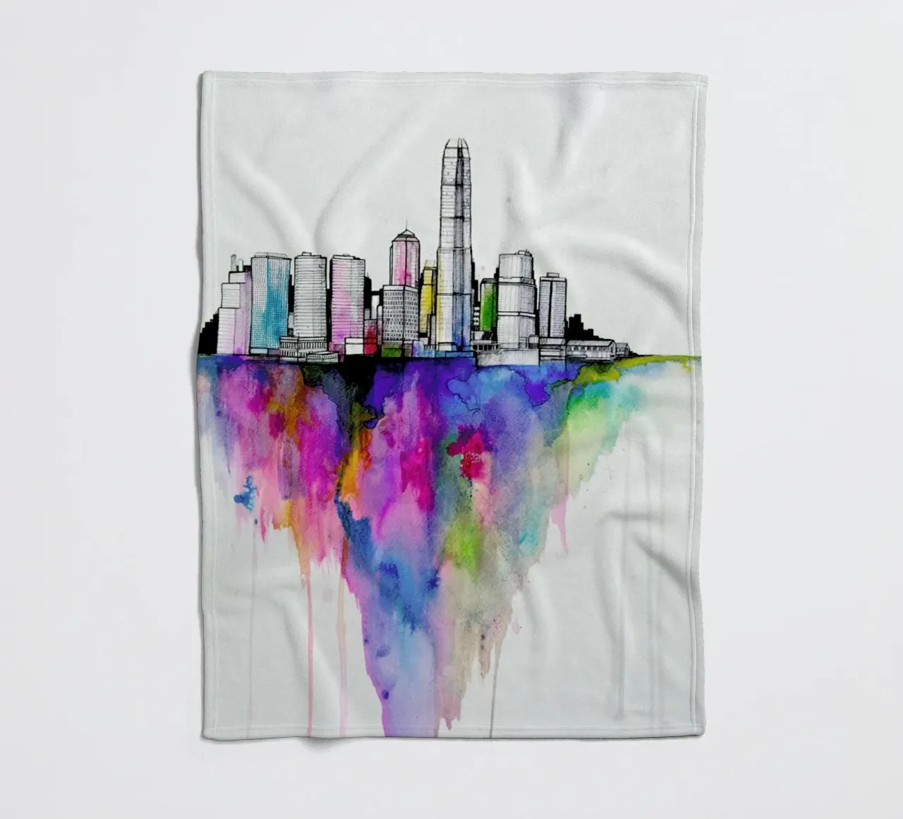 Monolith II coperta in pile da Marc Allante