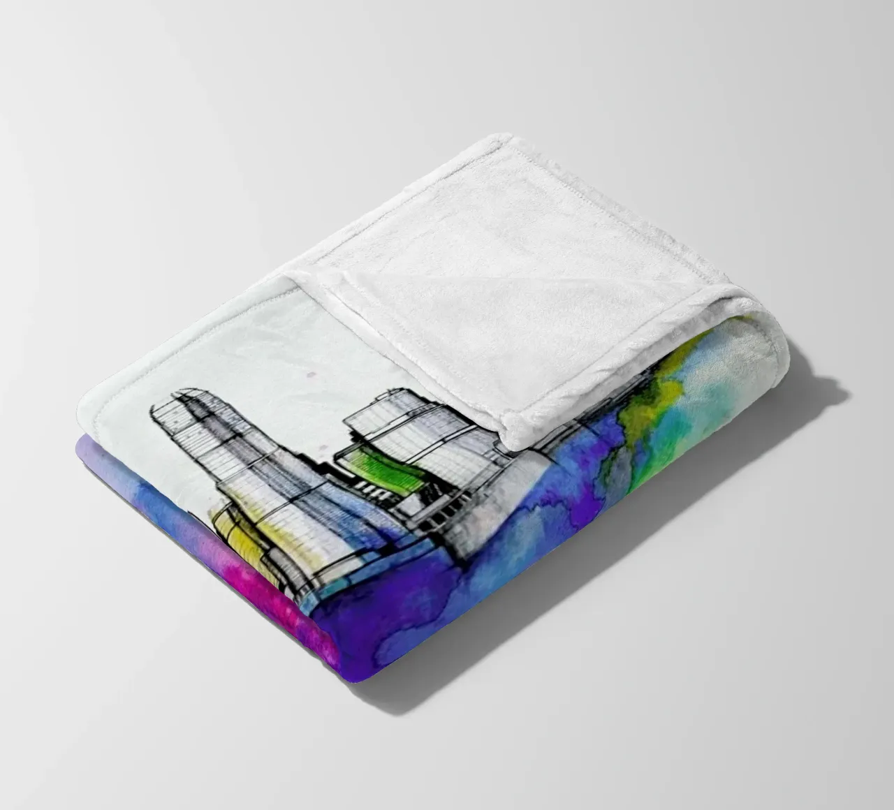 Monolith II coperta in pile da Marc Allante