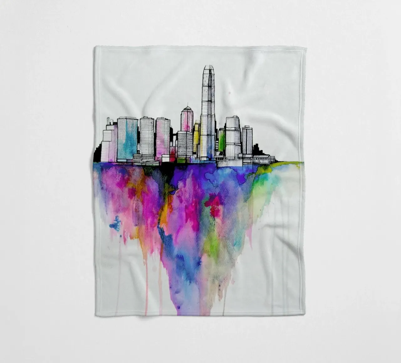 Monolith II coperta in pile da Marc Allante