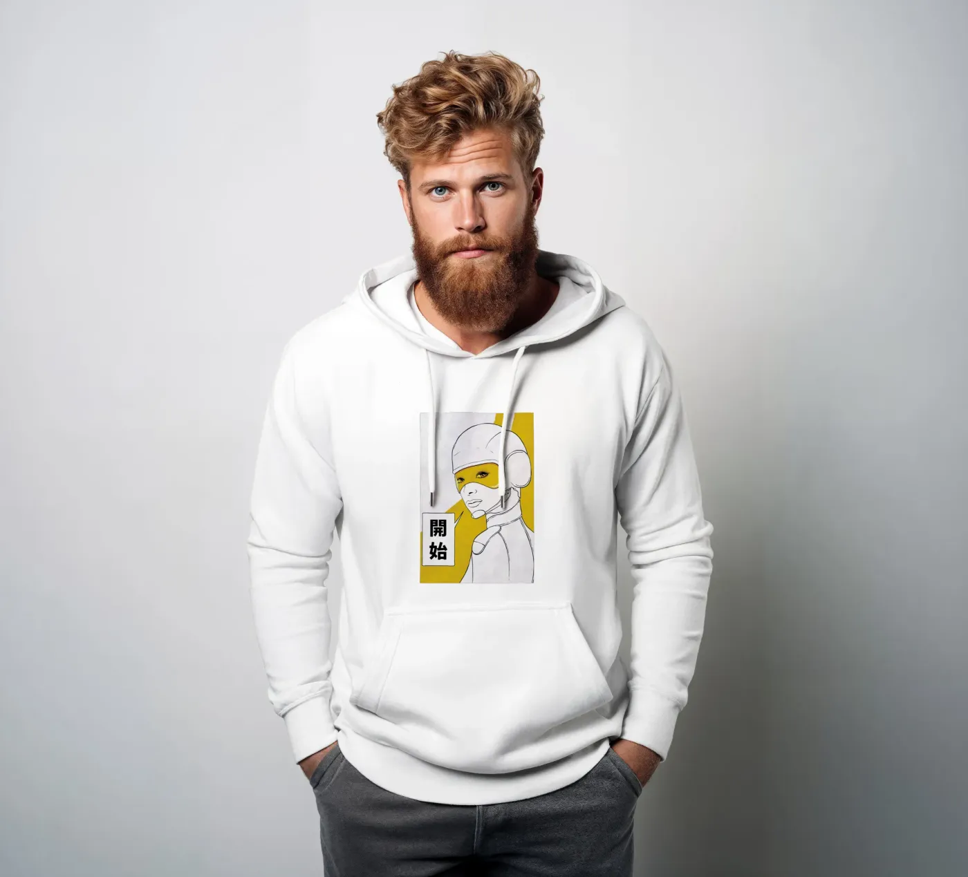 Start hoodie by Kuba Gornowicz