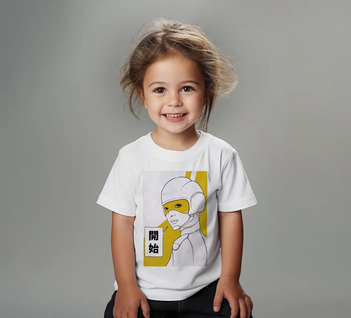 Start kinder t-shirt van Kuba Gornowicz