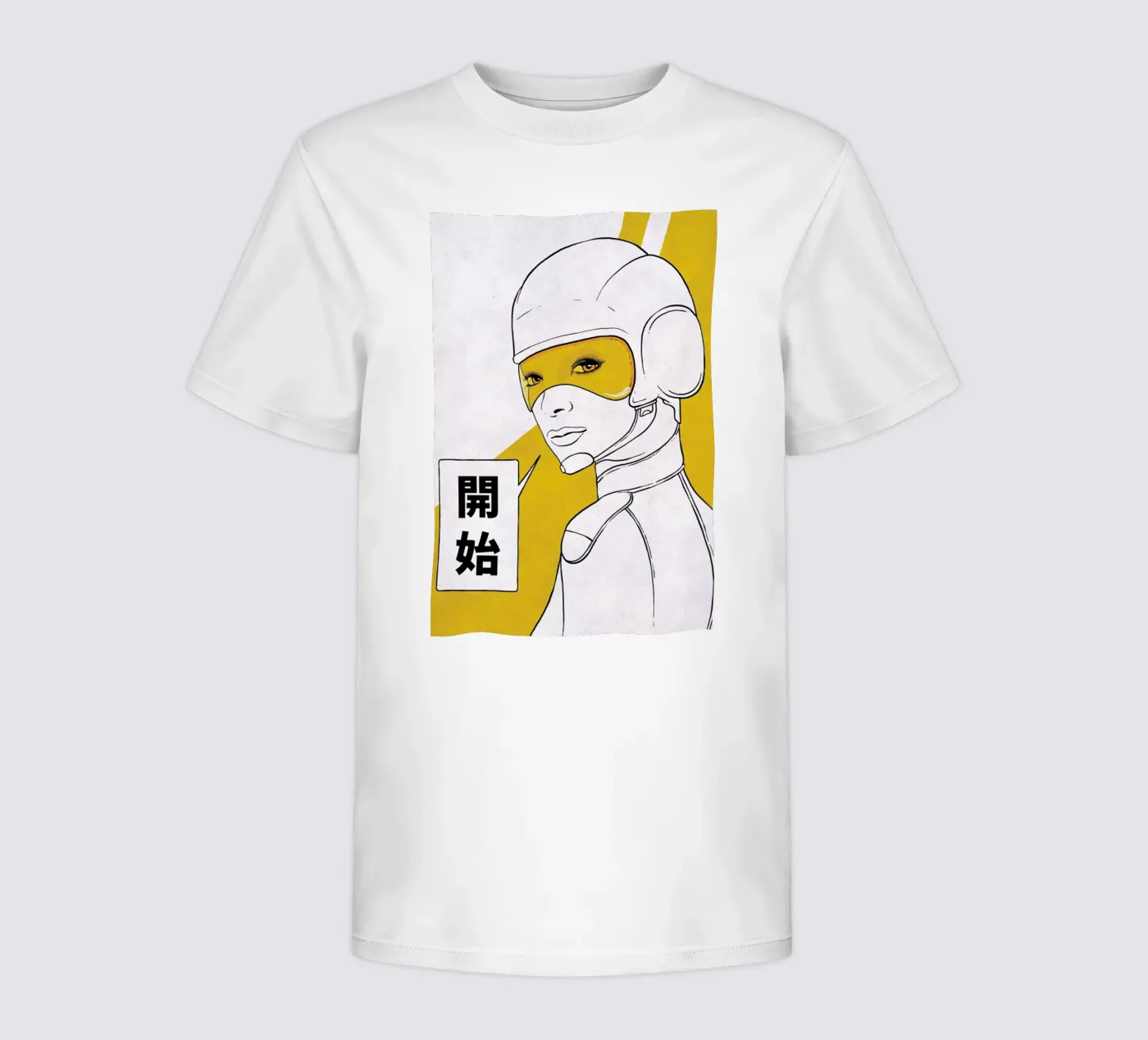 Start kinder t-shirt van Kuba Gornowicz