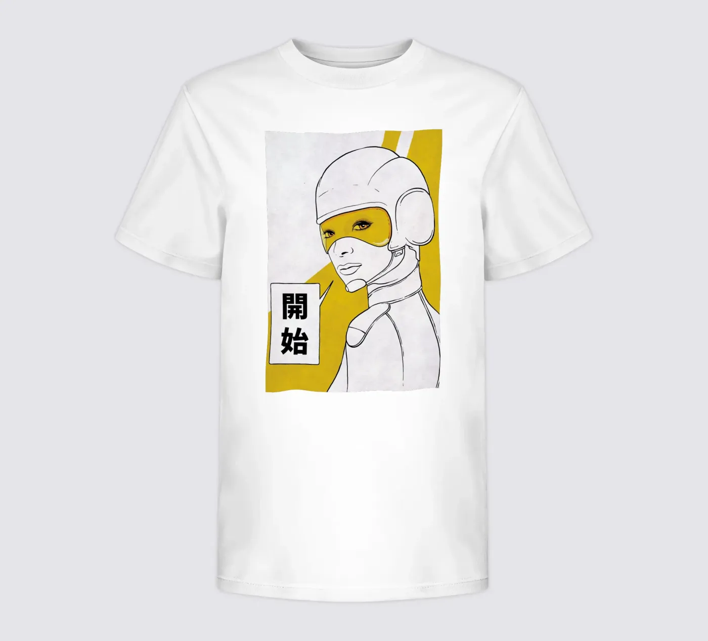 Start kinder t-shirt van Kuba Gornowicz