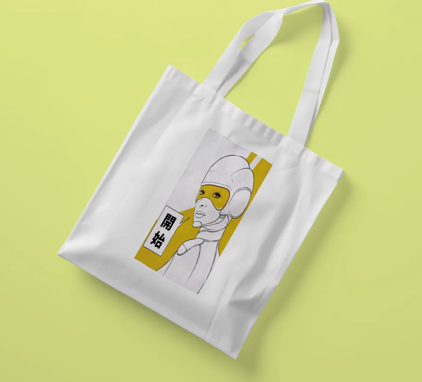 Start tote bag by Kuba Gornowicz