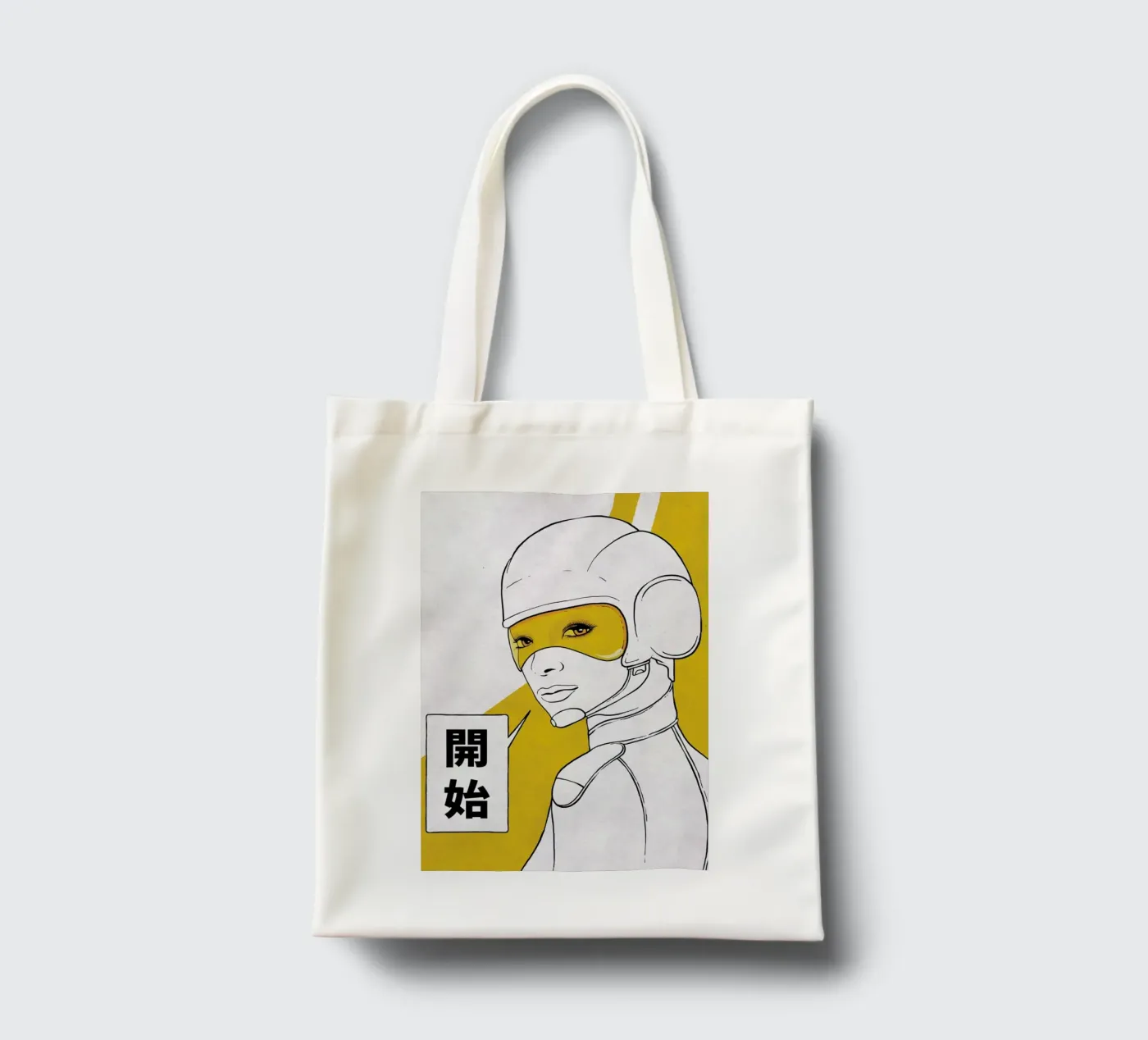 Start tote bag by Kuba Gornowicz