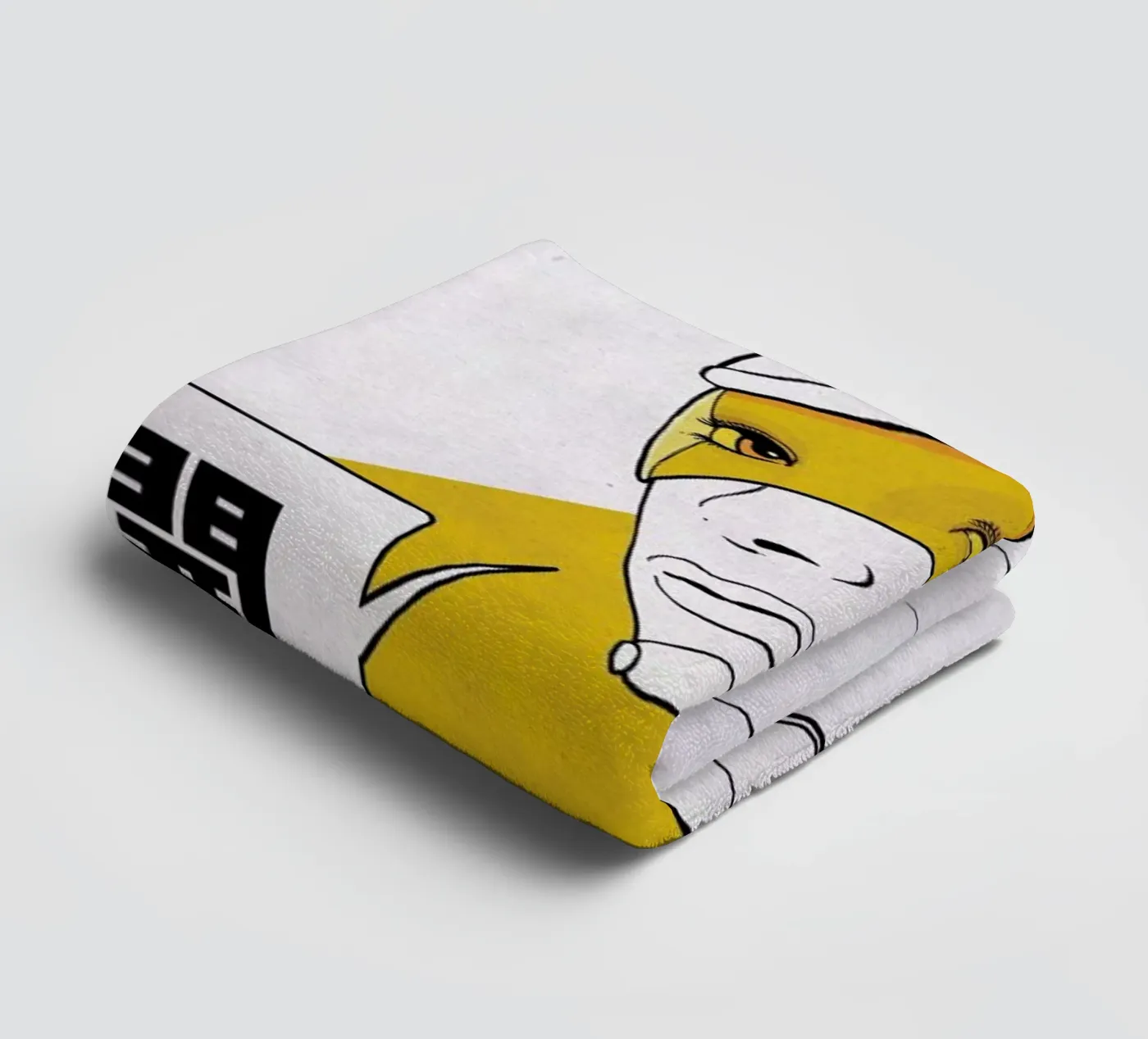 Start badhanddoek van Kuba Gornowicz