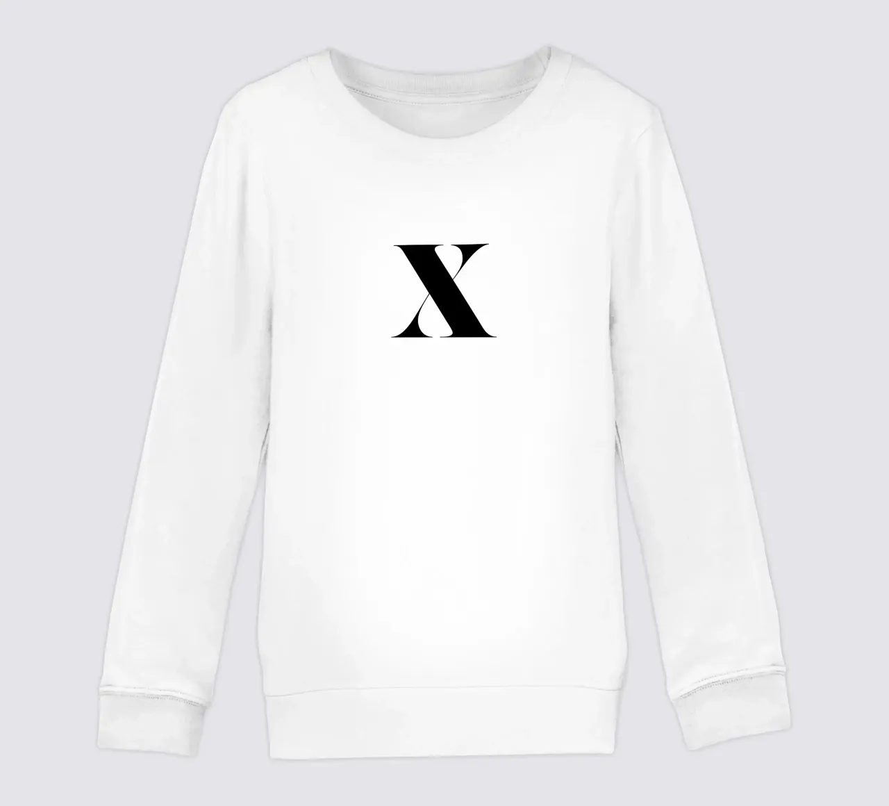 X felpa bambino da Mottos by Sinan Saydik