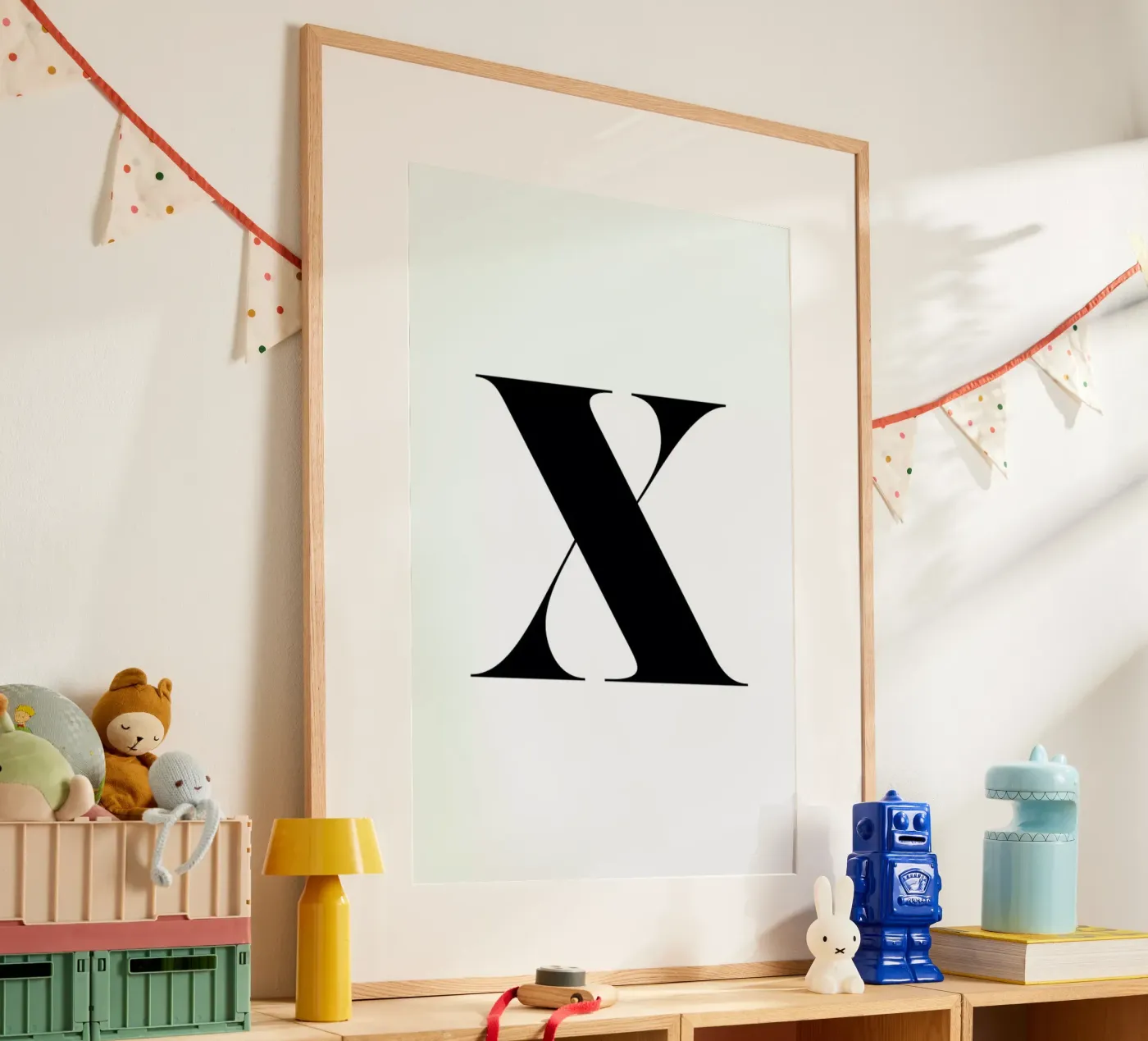 X poster van Mottos by Sinan Saydik