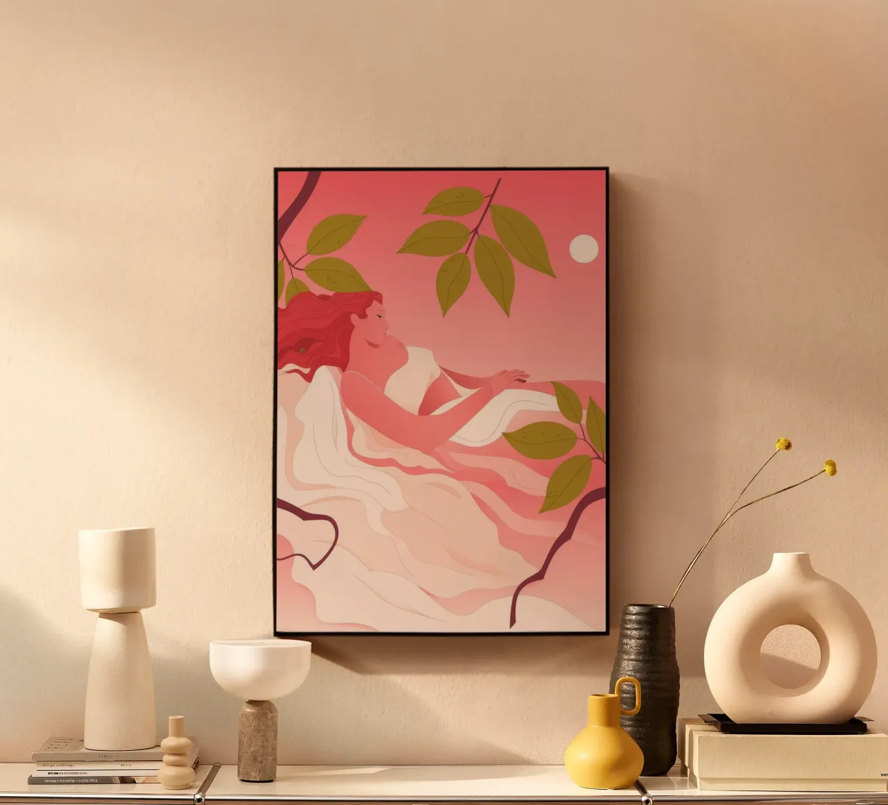 Leaf Dream Serenade acrylic glass by Prism Palette