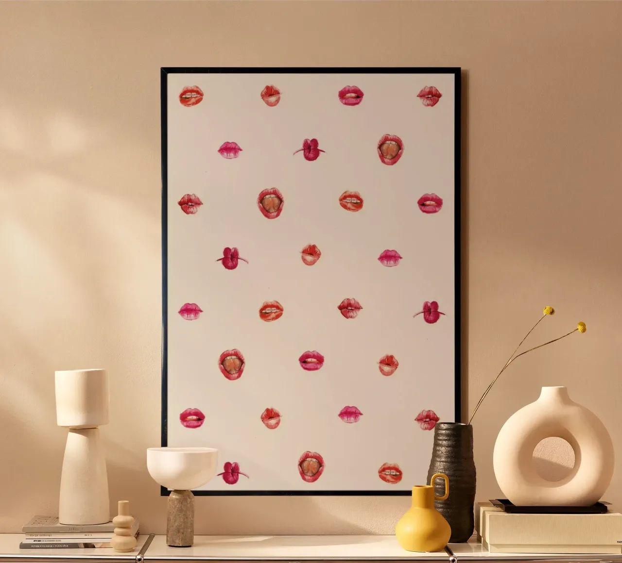 Kisses hahnemühle by Mie Frey Damgaard
