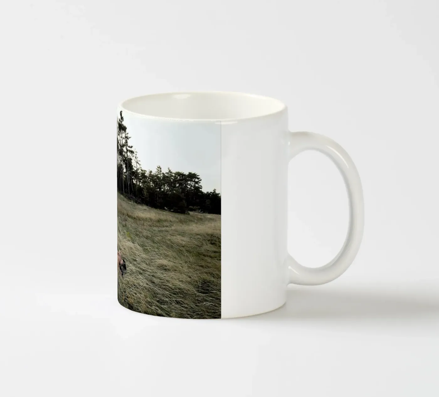 Merging ceramic mug by Matevž Kosterov