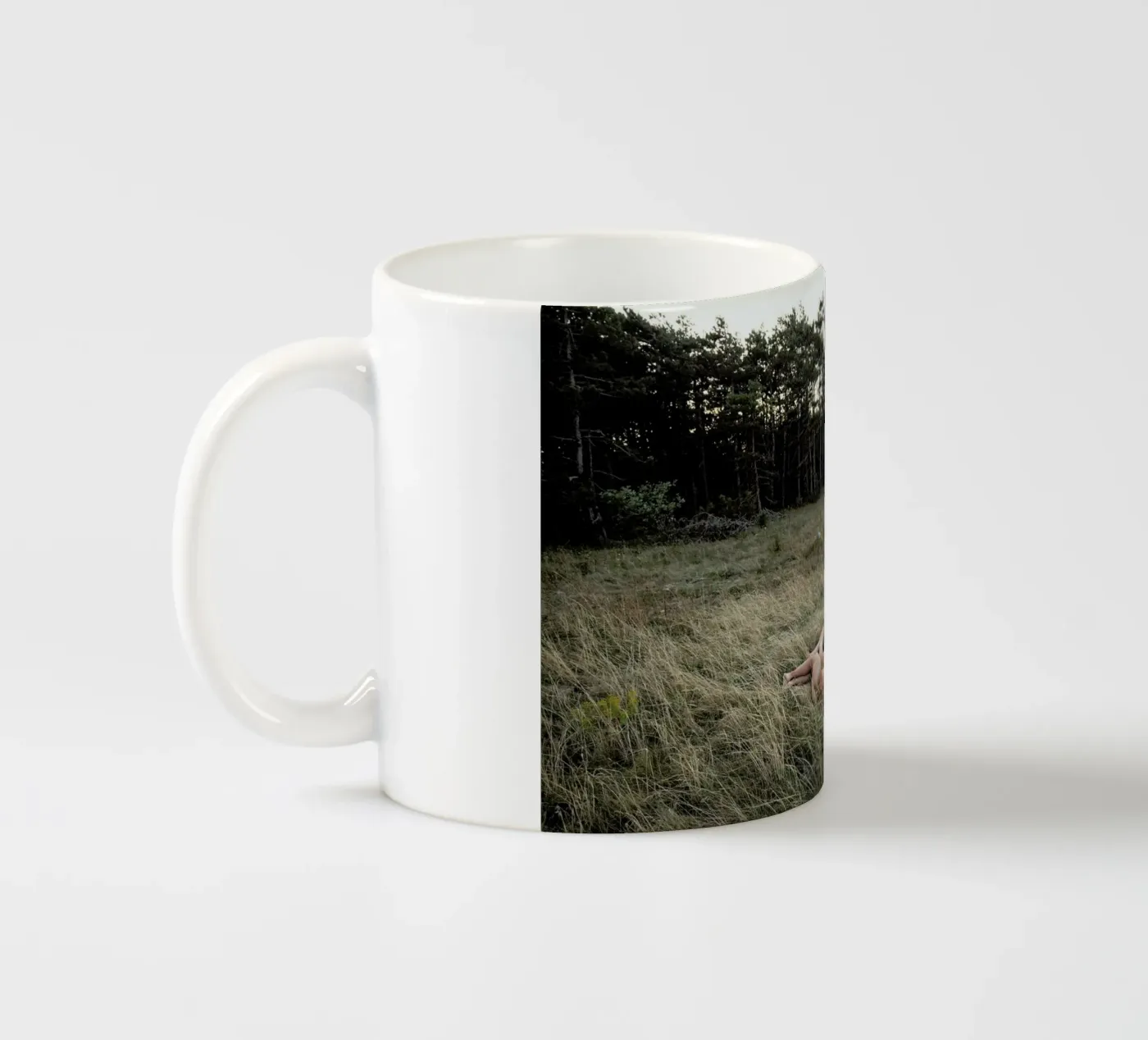Merging ceramic mug by Matevž Kosterov