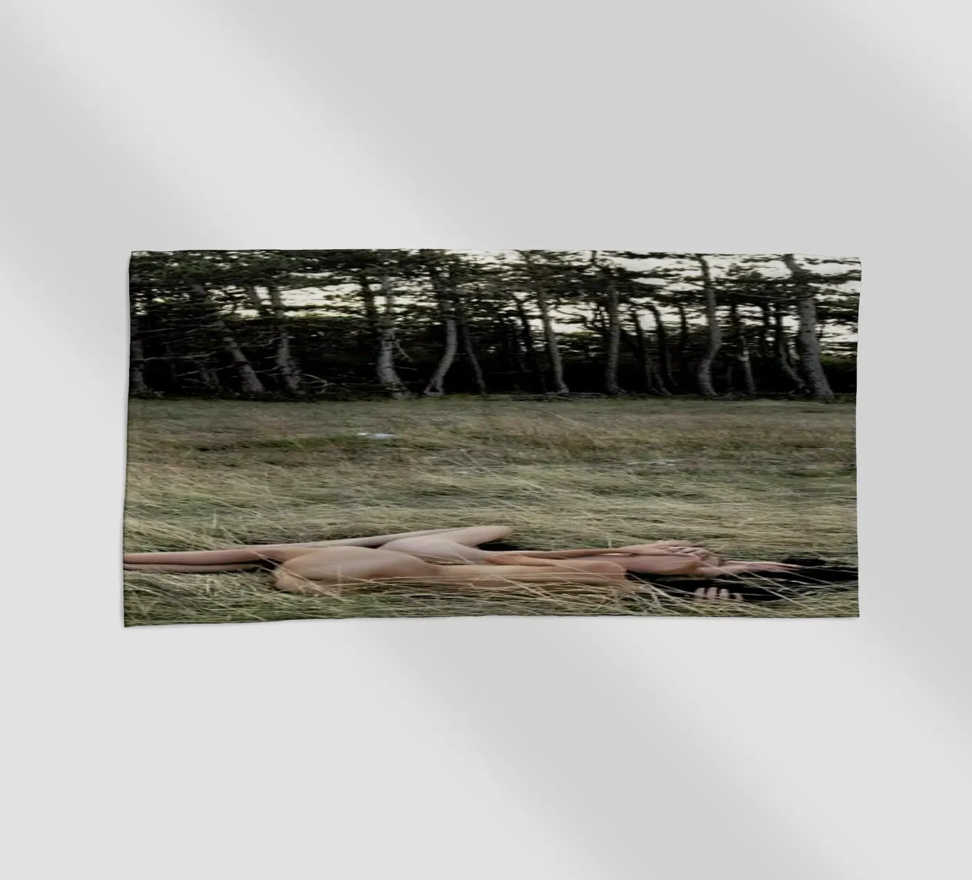 Merging beach towel by Matevž Kosterov