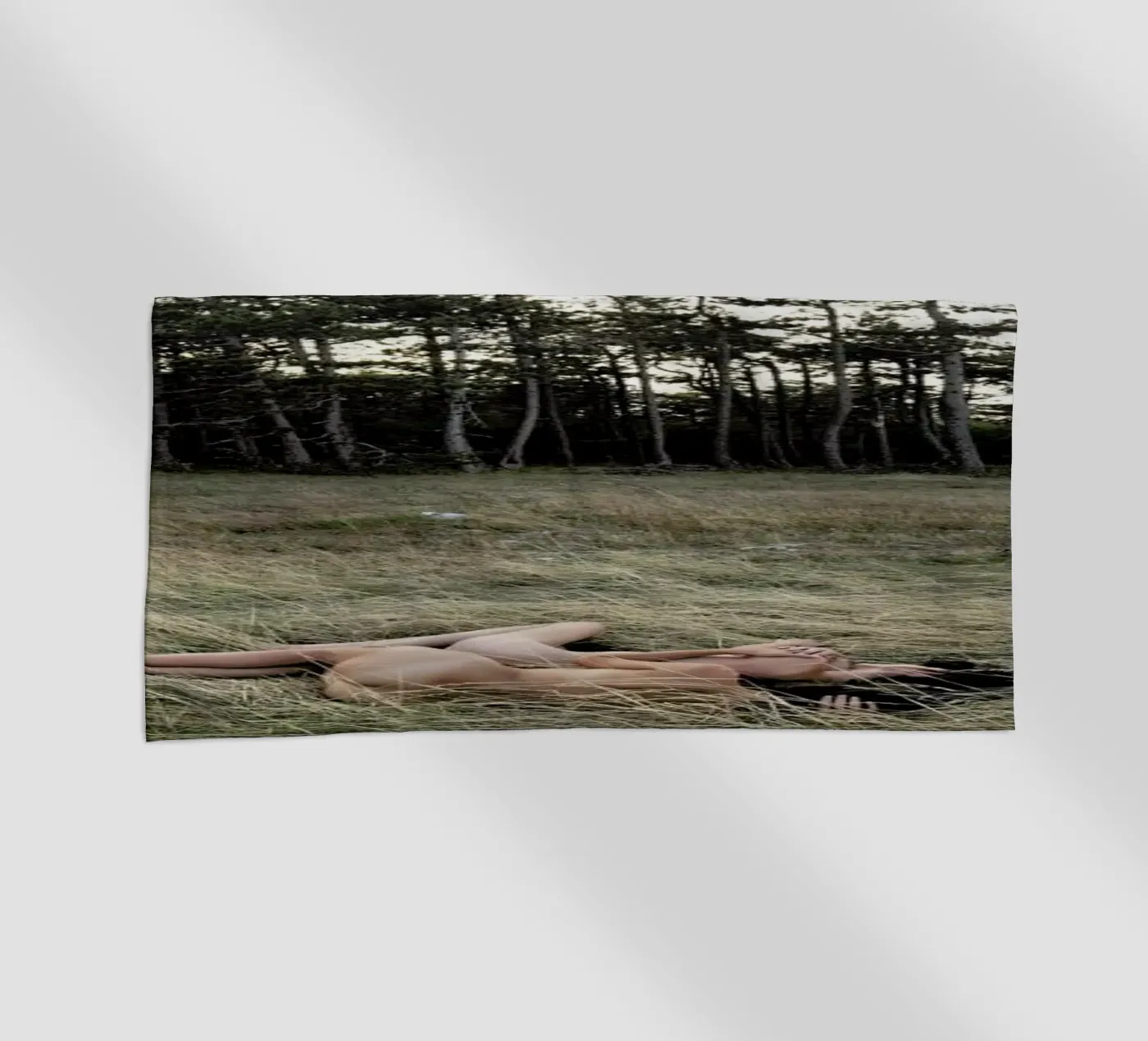 Merging beach towel by Matevž Kosterov