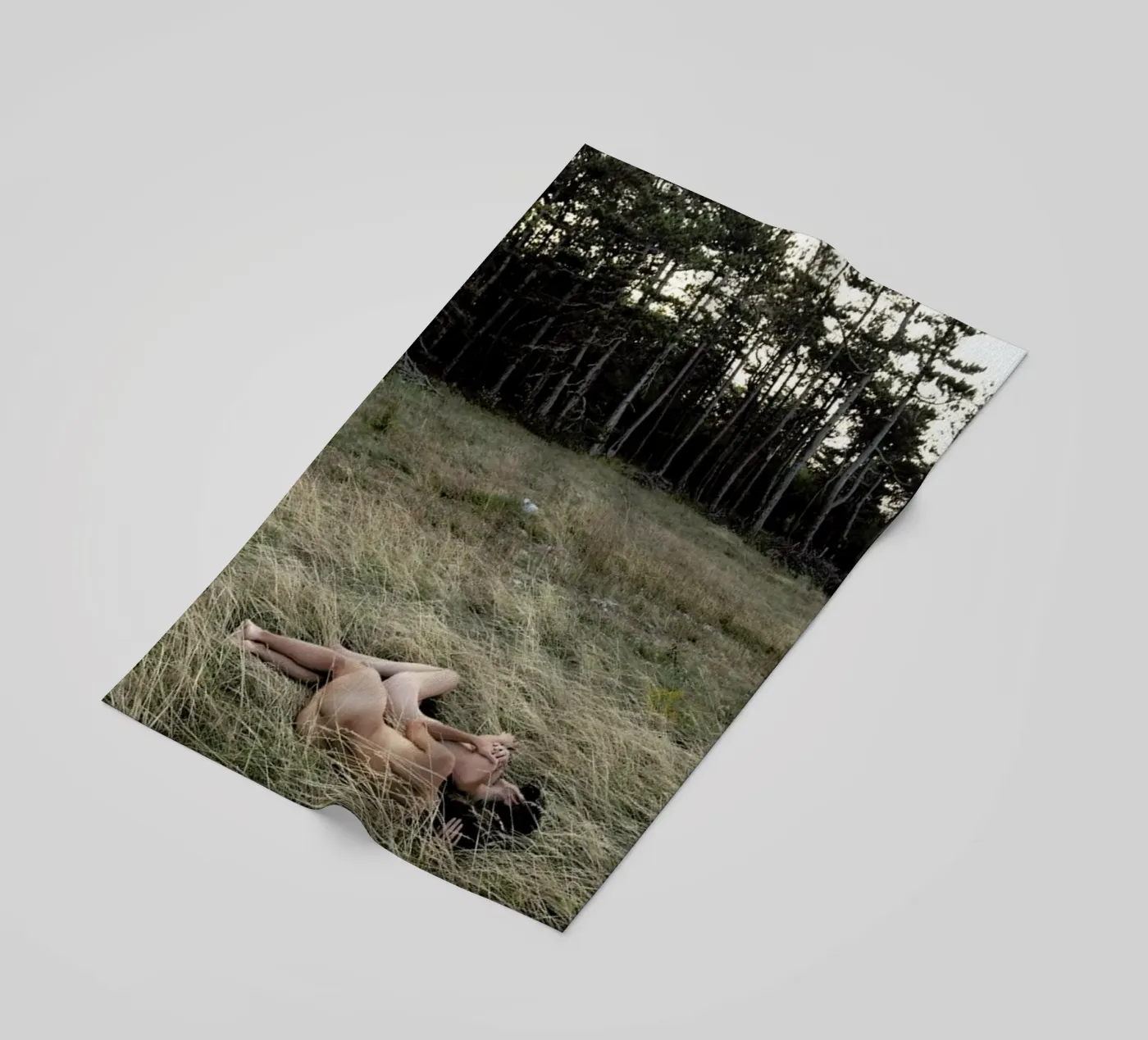 Merging beach towel by Matevž Kosterov