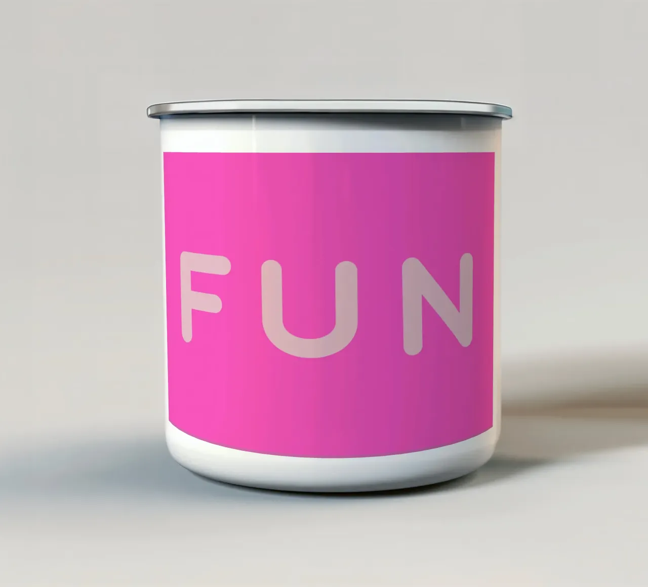 FUN tazza in smalto da All Colours